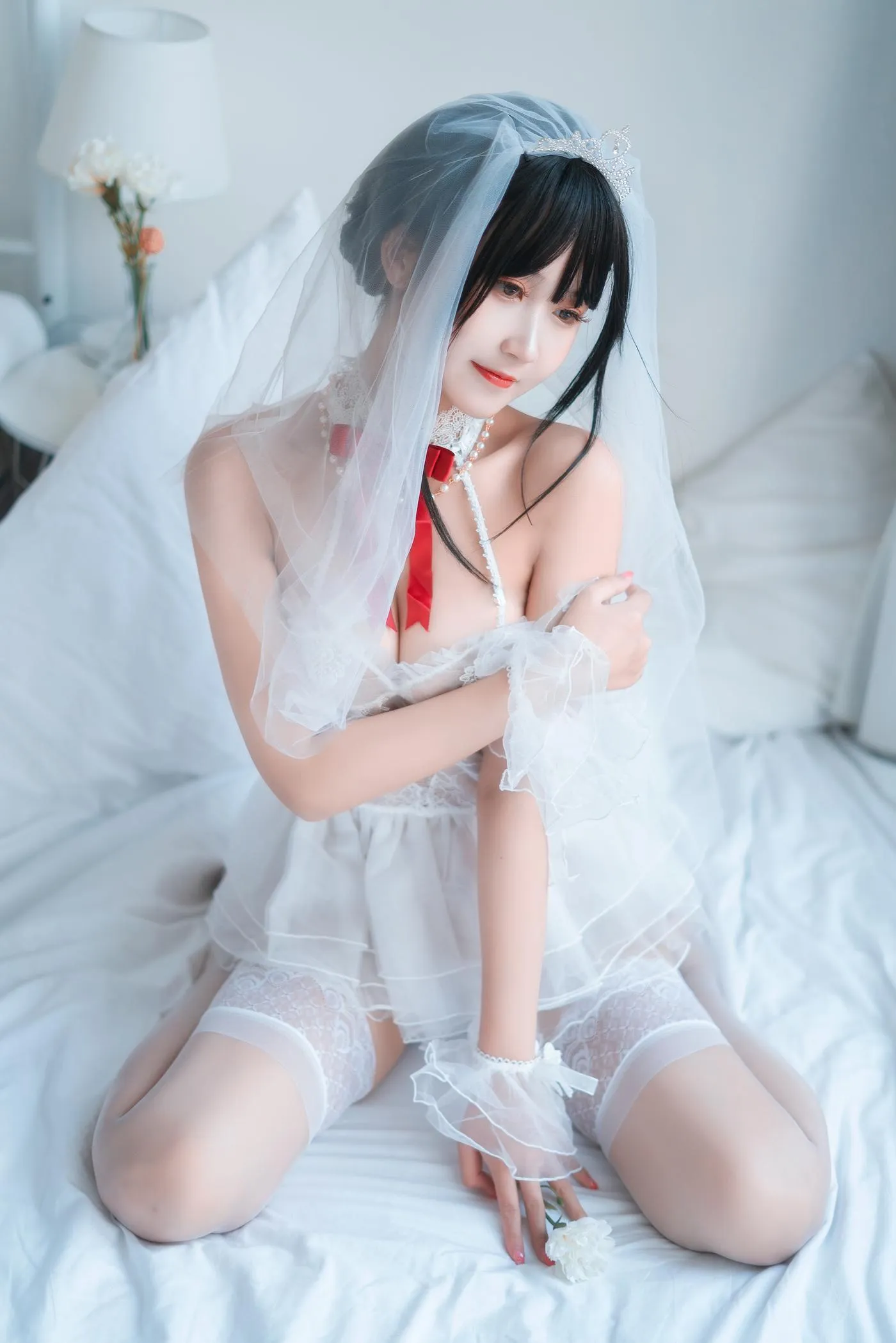 三度_69 – NO.57 婚纱孔雀翎 [24P]插图9